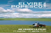 Cinema Elvire Popesco 29 martie - 24 aprilie 2016