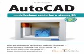 AutoCAD: modellazione, rendering e stampa 3D