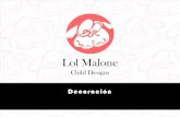 Catálogo Lol Malone- DECO- tiendas,distribuidor,decoración 2016