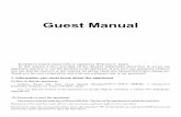 Guest manual (plars tower 608) google ドキュメント