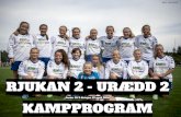 Rjukan 2 - Urædd 2 Online kampprogram 19 April 2016