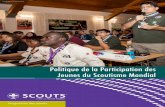 Politique de la Participation des Jeunes du Scoutisme Mondial Programme