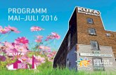 KUFA Koblenz Programm 05–07 2016