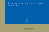 Programm 9. Philharmonisches Konzert
