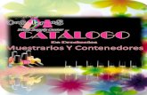 Catalogo MUESTRARIOS Y CONTENEDORES