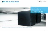 Daikin catalog sky air comercial 2016 2017