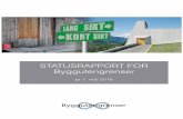 Statusrapport Byggutengrenser pr 1. mai  2016