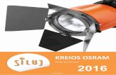 Tarifa KREIOS OSRAM 2016 profile, fresnel y accesorios