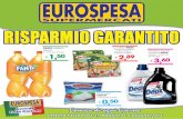 Offerte EUROSPESA dal 25 maggio al 6 giugno 2016