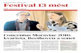 Concentus Moraviae Festival 2016 / tabloid MF DNES