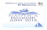 Novetats del fons especial de Nàutica Juny 2016