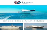 Croisières maritimes exclusives All Ways 2017 FR