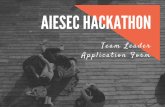 AIESEC Hackathon