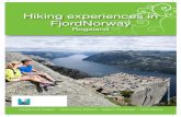 Hiking experiences in Fjord Norway
