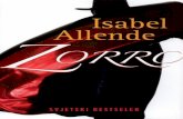 Zorro -  Isabel Allende