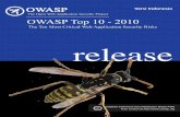 OWASP Top 10 – 2010 (Baru)