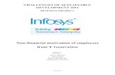 Non-financial motivation of employees from Y Generation in INFOSYS
