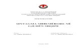 Sintagma mbiemerore ne gjuhen shqipe - Xhafer Beqiraj