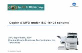 Copier & MFD under ISO 15408 scheme