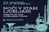 27. mednarodni festival Noči v Stari Ljubljani 2015