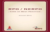 RPO-NERPO Kode van Beste Praktyk - Finaal April _2_