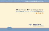 Home Therapies Product Catalog 2016