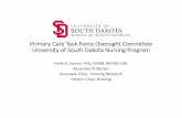 Primary Care Task Force Oversight Committee University of South ...