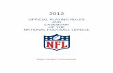 2012 NFL Rule Book