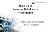 Allied Valve Pressure Relief Valve Presentation