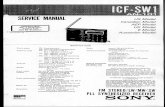 Sony IC-SW1 service manual
