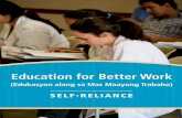 Education for Better Work