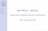 MECÂNICA - MAC010