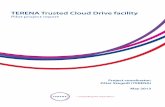 TERENA Trusted Cloud Drive Facility