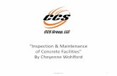 “Inspection & Maintenance of Concrete Facilities” By Cheyenne ...