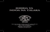 Sheria ya Ndoa na Talaka - BOOK