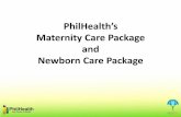 PhilHealth's Maternity Care Package and Newborn Care Package
