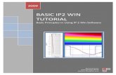 BASIC IP2 WIN TUTORIAL Basic Principles in Using IP2 Win Software