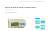 Micro Controlador Programável CLIC-02 - WEG