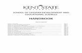 template departmental handbook for sciences (natural and behavioral)