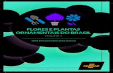FLORES E PLANTAS ORNAMENTAIS DO BRASIL