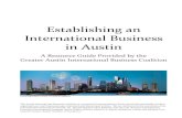 Establishing an International Business in Austin