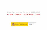 Plan operativo anual 2015 (POA 2015)
