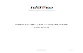 PANELES TÁCTILES IDDERO HCx-KNX Guía rápida