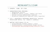 merkantilizam. klasicna teorija medjunarodne trgovine