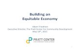 Building an Equitable Economy
