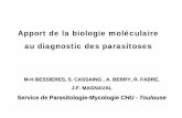 Apport de la biologie moléculaire au diagnostic des parasitoses