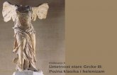 Umetnost stare Grcke III: Pozna klasika i helenizam