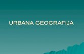 Urbana geografija: uvod