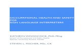occupational health and safety for sign language interpreters