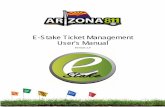E-Stake Ticket Management Users Manual - Arizona 811